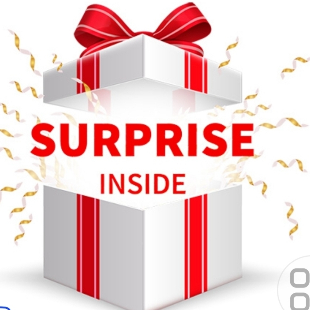 Red and White Gift Box with Surprise Inside